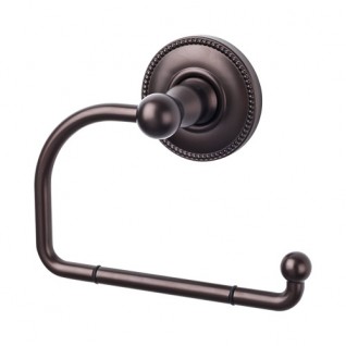 Top Knobs ED4ORBA Edwardian Beaded Tissue Hook Oil Rubbed Bronze