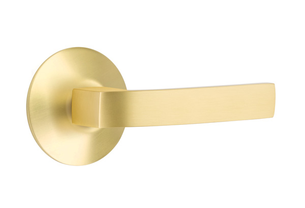 Emtek Breslin Lever with Modern Rosette