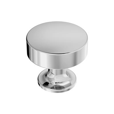 Amerock Everett 1-5/16 Inch cc Cabinet Knob Polished Chrome