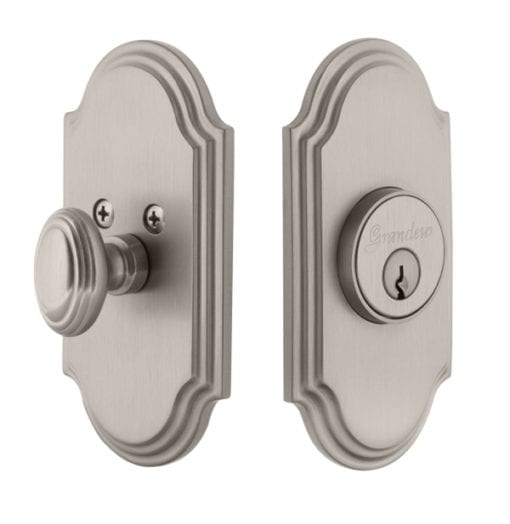 Grandeur Arc Deadbolt - Single Cylinder