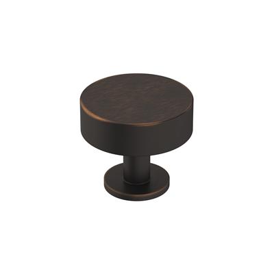 Amerock Radius 1-1/4 Inch cc Cabinet Knob Oil-Rubbed Bronze