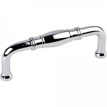 Hardware Resources Durham 3 Inch CC Cabinet Pull - Polished Chrome