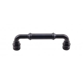Top Knobs TK883BLK Brixton 3 3/4 inch CC Pull Black
