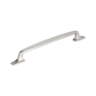Amerock Highland Ridge 10-1/16 Inch cc Cabinet Pull Satin Nickel