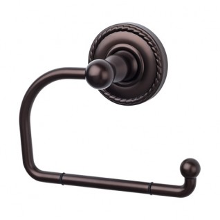 Top Knobs ED4ORBF Edwardian Rope Tissue Hook Oil Rubbed Bronze