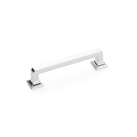 Schaub Menlo Park Pull 3 1/2 inch cc Polished Chrome