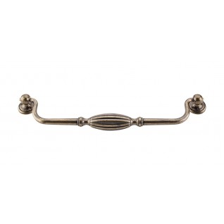 Top Knobs M140 Tuscany 8 13/16 Inch CC Small Drop Handle German Bronze