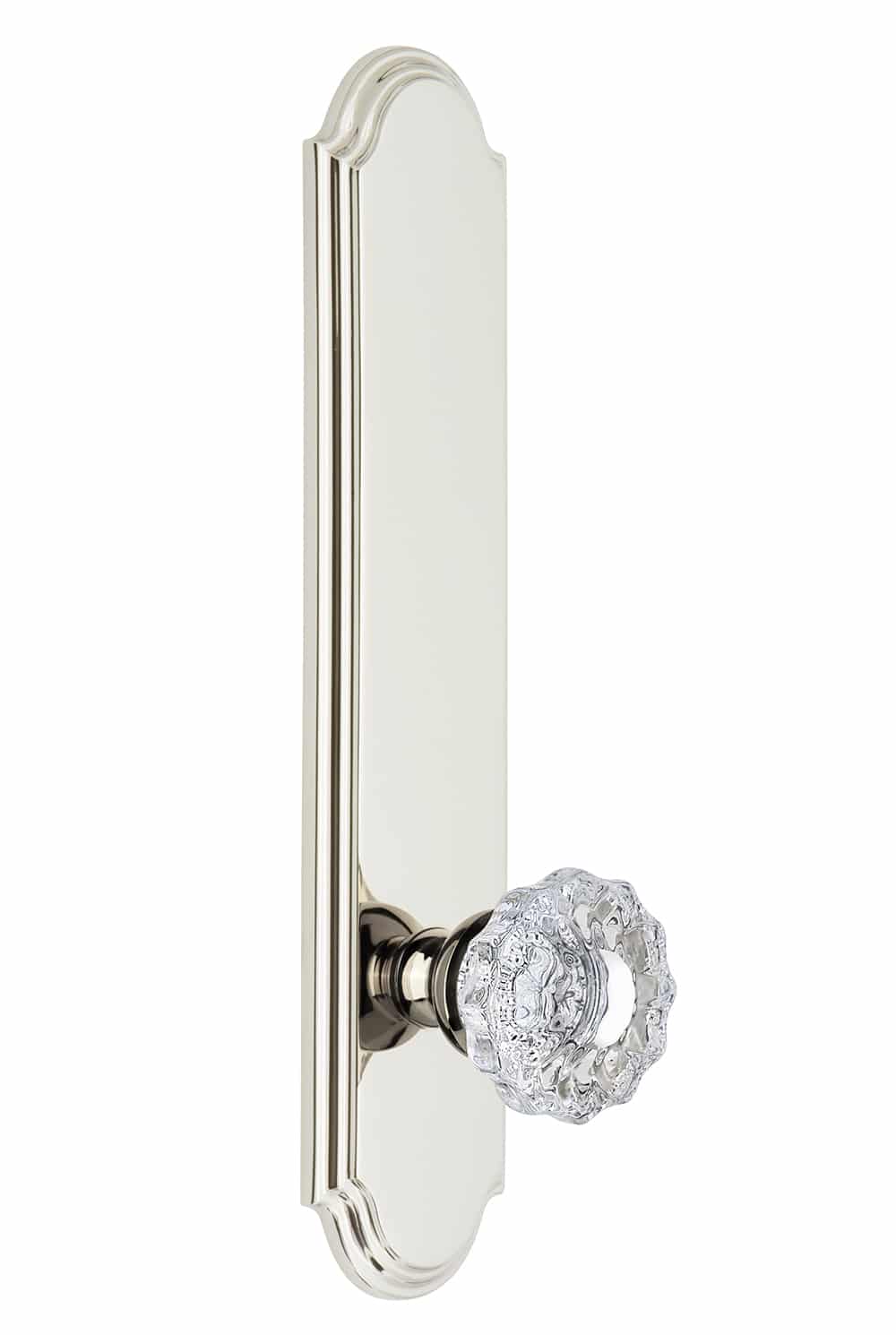 Grandeur Arc Tall Plate with Versailles Knob