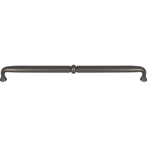 Top Knobs TK1026AG Henderson Pull 12 Inch CC Ash Gray