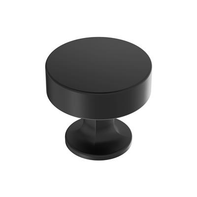 Amerock Everett 1-5/16 Inch cc Cabinet Knob Matte Black