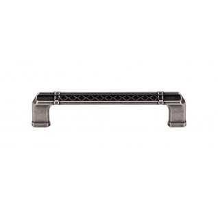 Top Knobs TK206PTA Tower Bridge Pull 5 Inch CC Pewter Antique