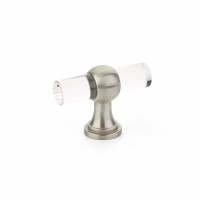 Schaub Lumiere Transitional Knob 2 inches dia Satin Nickel