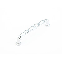 Schaub Colonial 4 inch CC Cabinet Pull in Polished Chrome