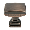 Berenson Tailored Traditional Knob 1-1/4" Dia Verona Bronze