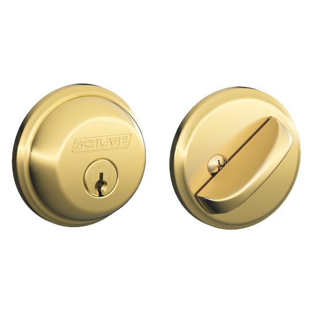 Schlage B60 Single Cylinder Deadbolt