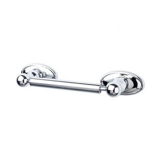 Top Knobs ED3PCC Edwardian Oval Tissue Holder Polished Chrome