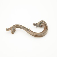 Schaub French Court 5 inch CC Right Handed Pull in Monticello Brass