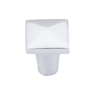 Top Knobs M2057 Aspen II Square Knob 7/8 Inch Polished Chrome