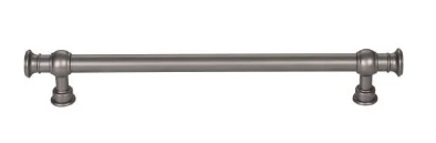 Top Knobs TK3124AG Ormonde Pull 7 9/16 Inch CC Ash Gray
