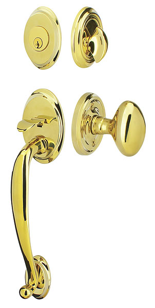 Emtek Saratoga Entrance Handleset