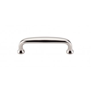 Top Knobs 82 1282 Charlotte Pull 3 Inch CC Polished Nickel
