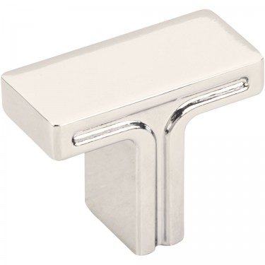 Hardware Resources Anwick 1-3/8 Inch Cabinet Knob- Polished Nickel