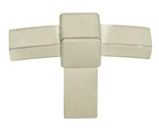 Atlas Homewares Buckle Up Knob 1 13/16 Inch Brushed Nickel