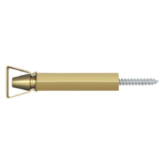 Deltana Solid Brass 3 1/4 Inch Shutter Door Holder