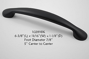 Residential Essentials 10289 Cabinet Pull in Black
