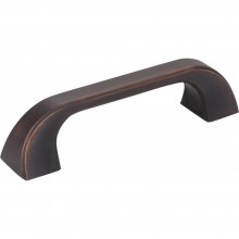 Hardware Resources Marlo 96 mm CC Cabinet Pull in Brushed Oil Rubbed Bronze