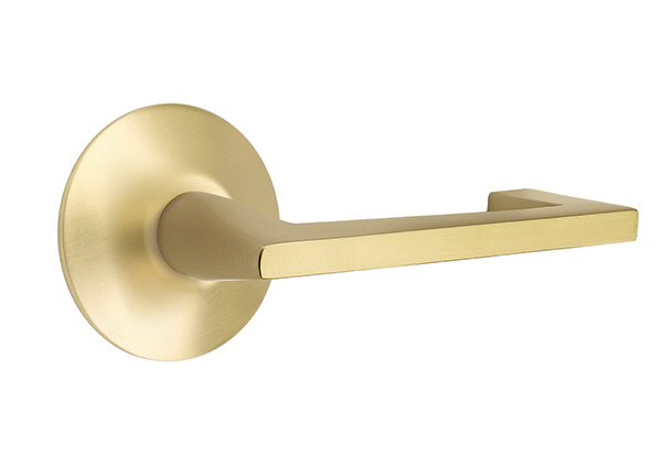Emtek Argos Lever Handle with Modern Rosette