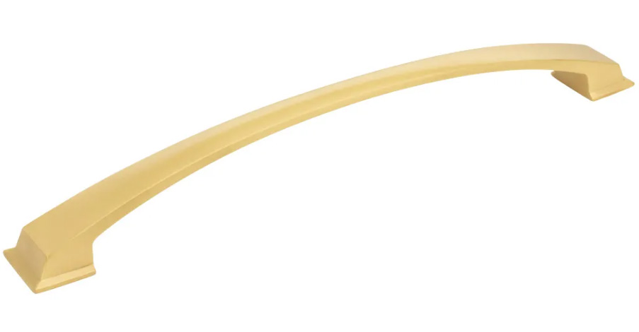 Hardware Resources 12" CC Brushed Gold Arched Roman Appliance Handle