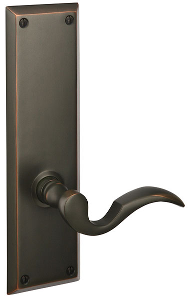 Emtek Quincy 9 Inch NON-KEYED Sideplate