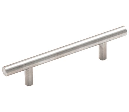 Amerock Bar Pulls 3 3/4 Inch CC Cabinet Pull Sterling Nickel