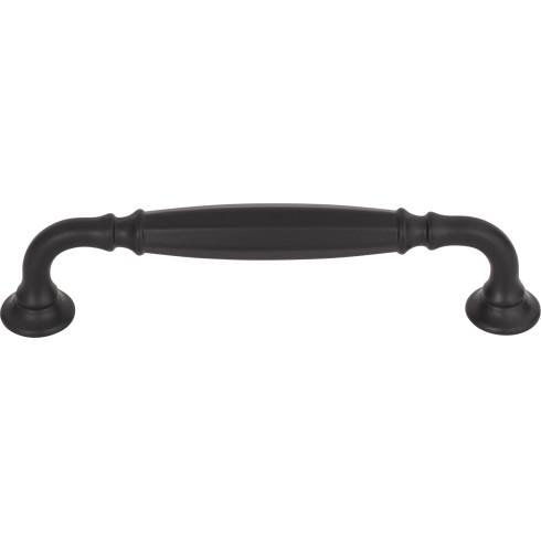 Top Knobs TK1052BLK Barrow Pull 5 1/16 Inch CC Flat Black