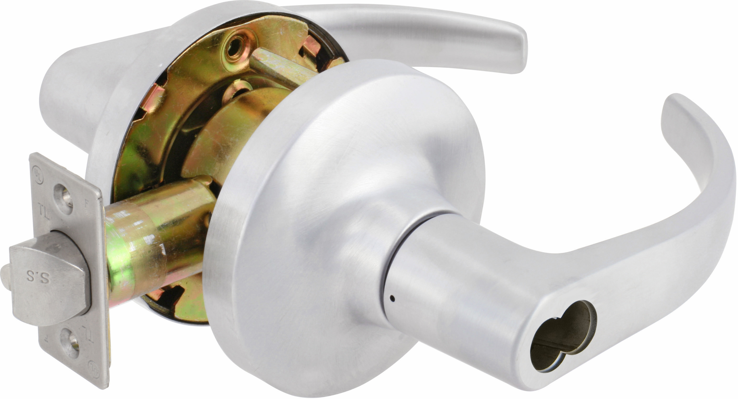 Advantage FC Series Grade 1 Commercial Communicating Keyed Function Door SD Style Lever Large Format Interchangeable Core