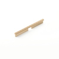 Schaub Modo Cabinet Pull 6 inch cc Signature Satin Brass