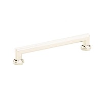 Schaub Empire 6 inch CC Cabinet Pull in Polished Nickel