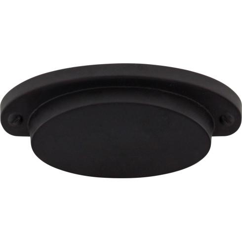Top Knobs M1685 Dakota Cup Pull 2 9/16 Inch CC Flat Black