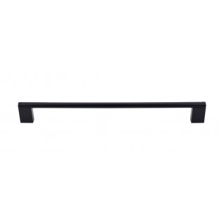 Top Knobs M1059 Princetonian Bar Pull 11 11/32 Inch CC Flat Black