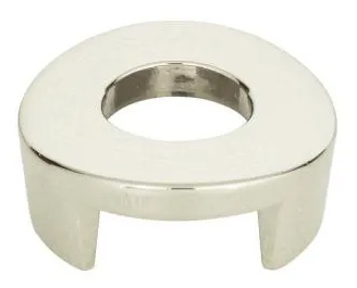 Atlas Homewares Centinel Round Knob 1 1/4 Inch CC Polished Nickel