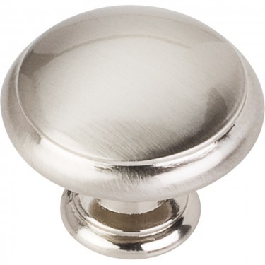 Hardware Resources Gatsby 1-3/16 Inch Cabinet Knob - Satin Nickel