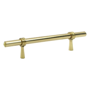 Deltana Solid Brass 6 1/4 Inch Adjustable Pull