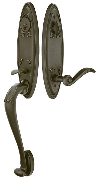 Emtek Tuscany Monolithic Handleset