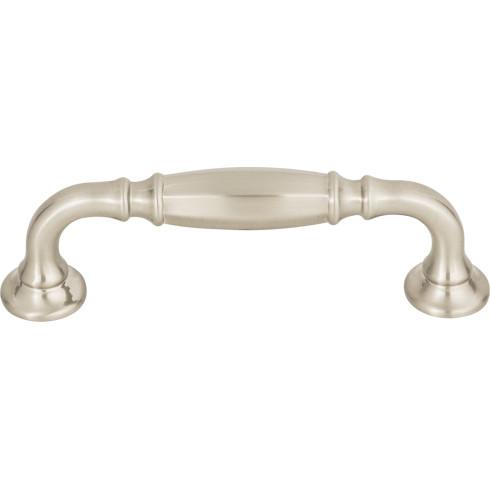 Top Knobs TK1051BSN Barrow Pull 3 3/4 Inch CC Brushed Satin Nickel