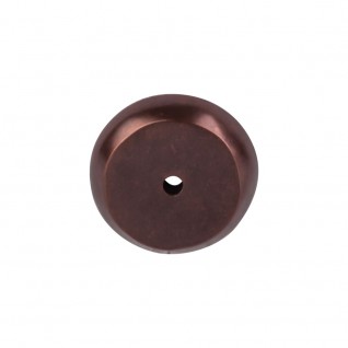 Top Knobs M1463 Aspen Round Backplate 1 1/4 Inch Mahogany Bronze