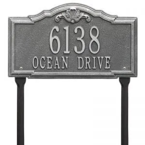 Whitehall Personalized Gatewood Plaque - Standard - Lawn - 2 Line