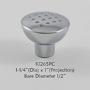 Residential Essentials 10265 Cabinet Knob in Polished Chrome