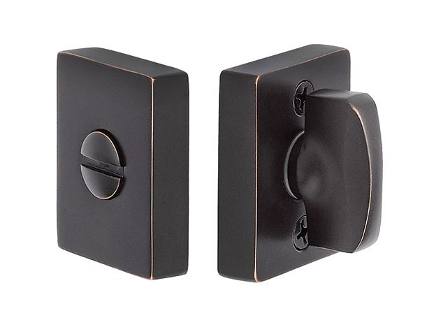Emtek Square Thumbturn Privacy Lockset Customizable Mix and Match