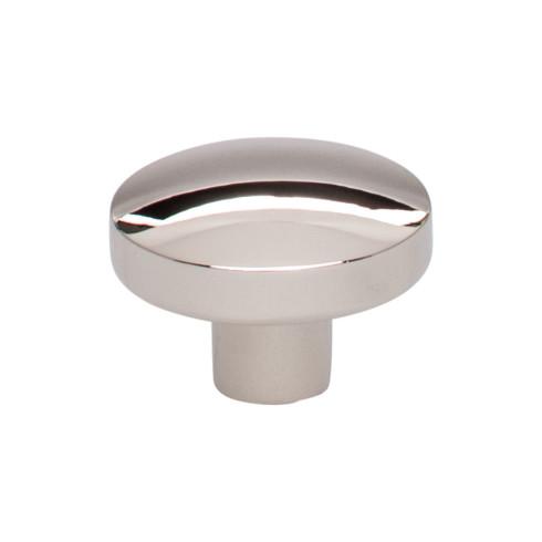 Top Knobs TK910PN Hillmont Knob 1 3/8 Inch Polished Nickel